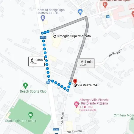 Super Vista Al Grattacielo Di Appartamento Lavagna